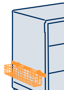 Basket for Trolleys - Icon - provita medical oem